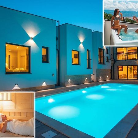 Perla Nera Heated Pool & Sauna Stan Trigraci Kültér fotó