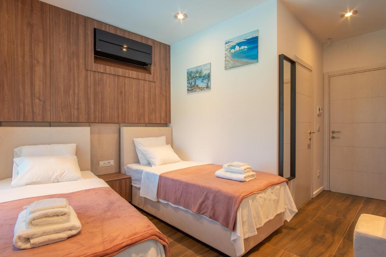 Perla Nera Heated Pool & Sauna Stan Trigraci Kültér fotó