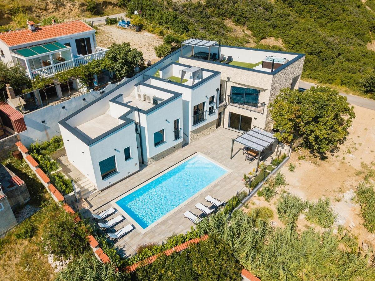 Perla Nera Heated Pool & Sauna Stan Trigraci Kültér fotó